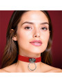 Collar con Aro Cuero Vegano Talla Única