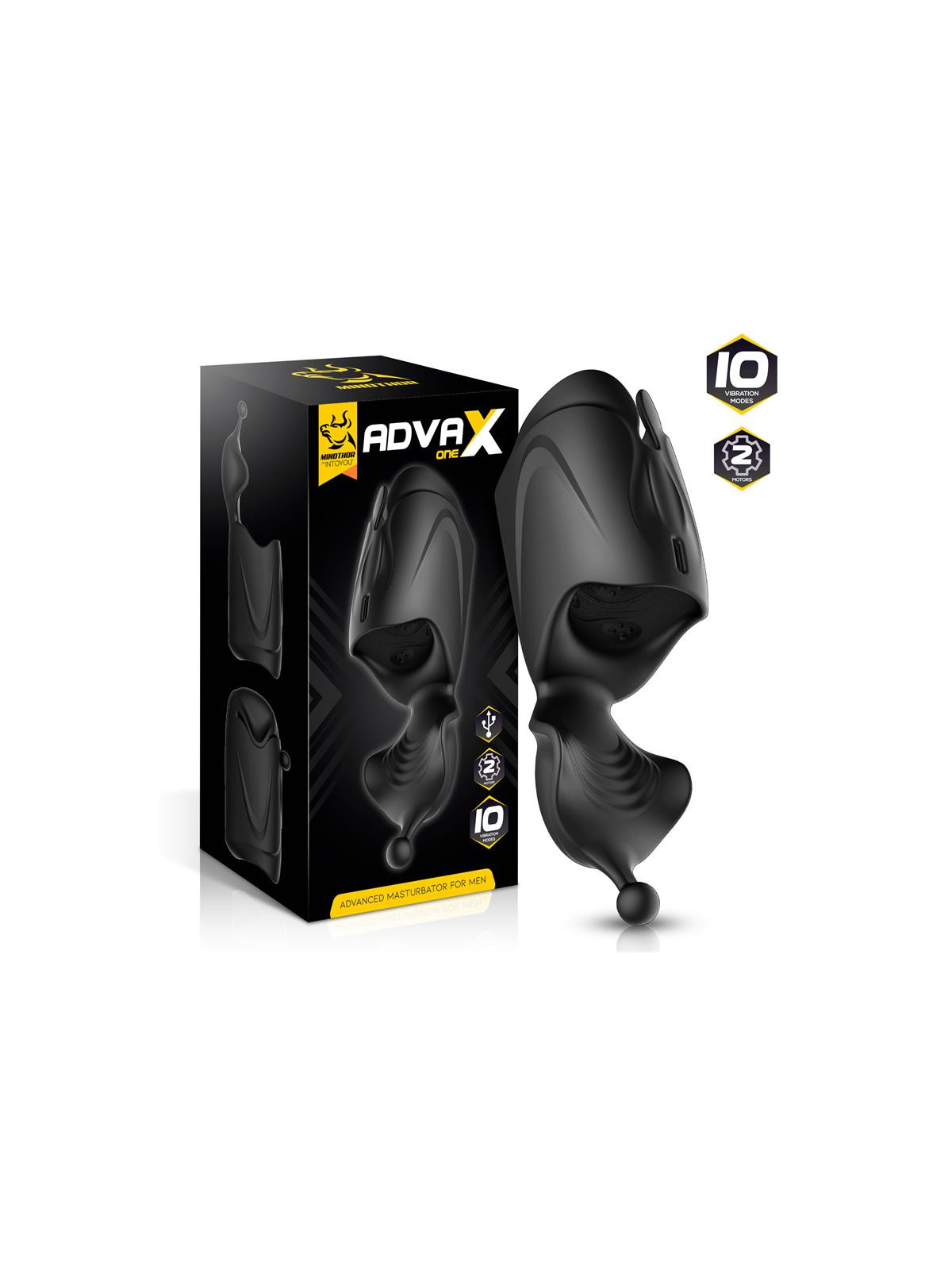 AdvaX One Masturbador Doble Motor Estimulación Multiple