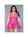 Hailey Babydoll Fuchsia Talla S