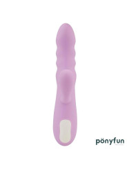 Brightlavender Vibrador y Rotador Doble Motor 360º USB Silicona