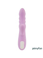 Brightlavender Vibrador y Rotador Doble Motor 360º USB Silicona
