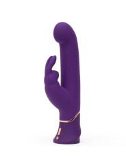 Greedy Girl Vibrador con Movimiento Estimulador punto G y Rabbit Púrpura