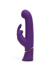 Greedy Girl Vibrador con Movimiento Estimulador punto G y Rabbit Púrpura