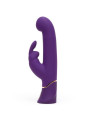Greedy Girl Vibrador con Movimiento Estimulador punto G y Rabbit Púrpura
