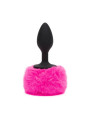 Plug Anal con Cola Color Rosa Pequeño