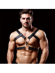 Aurum Arnés Masculino para Bondage Cuero Vegano