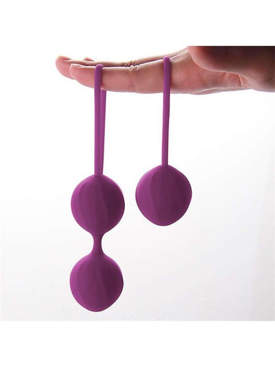 Kelly Bolas Kegel Silicona Púpura