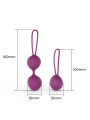 Kelly Bolas Kegel Silicona Púpura