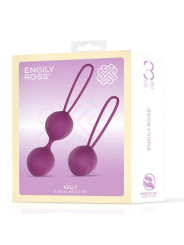 Kelly Bolas Kegel Silicona Púpura