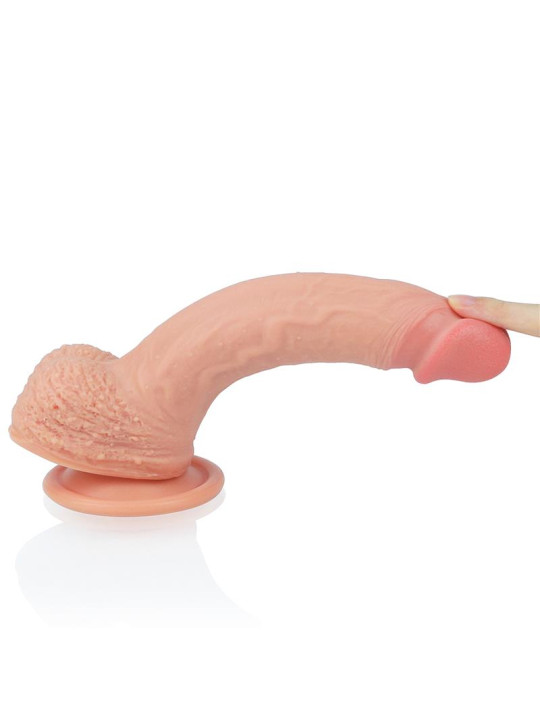 Dildo Nature 8.5 Silicona Líquida Natural