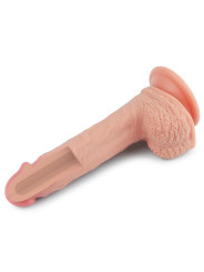 Dildo Nature 8.5 Silicona Líquida Natural