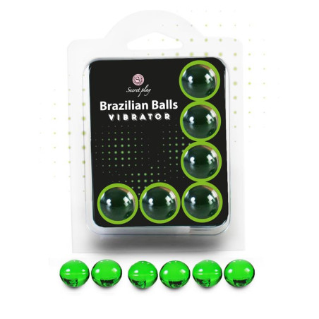 Brazilian Balls Set 6 Efecto Vibración