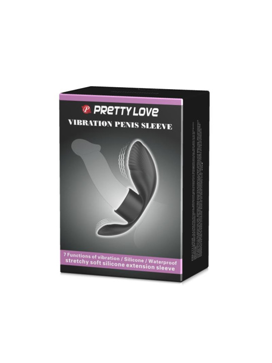 Anillo para el Pene con Vibración USB Silicona