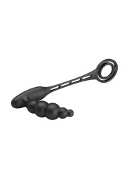 Plug Anal con Anillo para el Pene con Vibración