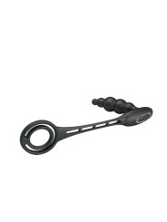 Plug Anal con Anillo para el Pene con Vibración