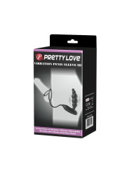 Plug Anal con Anillo para el Pene con Vibración