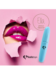 Ella Lipstick Vibrador Light Blue