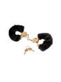Fetish Fantasy Gold Esposas con Pelo Furry Deluxe Dorado