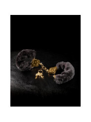 Fetish Fantasy Gold Esposas con Pelo Furry Deluxe Dorado