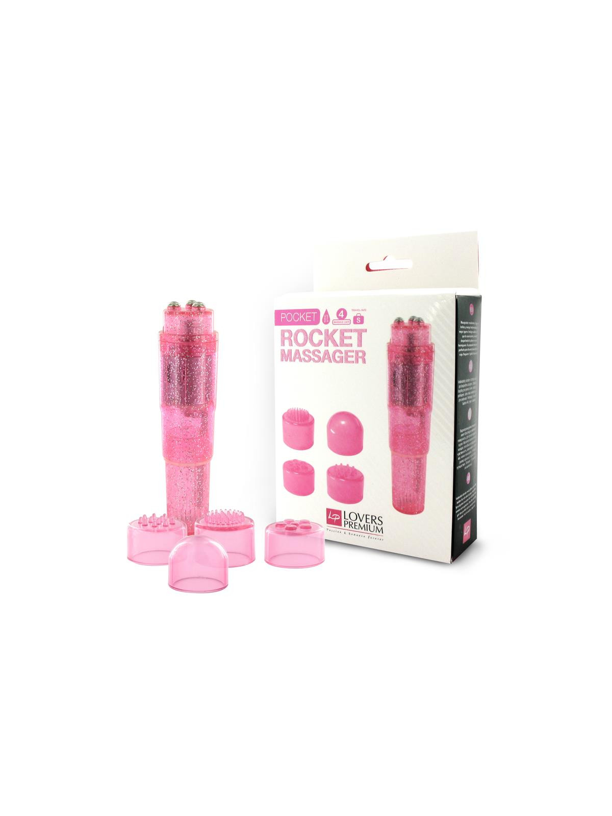 Masajeador Pocket Rocket Rosa