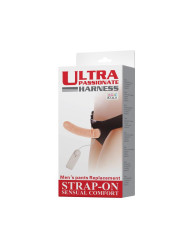 Baile Arnés con Dildo y Control Remoto 18 cm