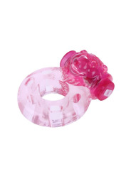 Anillo Vibrador Color Oso Rosa