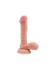 Alluring Fancier Dildo Realista Dual Silicona Líquida Dual-Density 18 cm