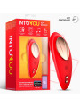 Vibrador de Braguita con APP Silicona Rojo