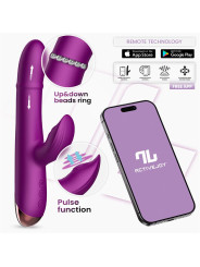Sendel Vibrador con Anillo de Bolas Internas Up and Down y Pulsación con App