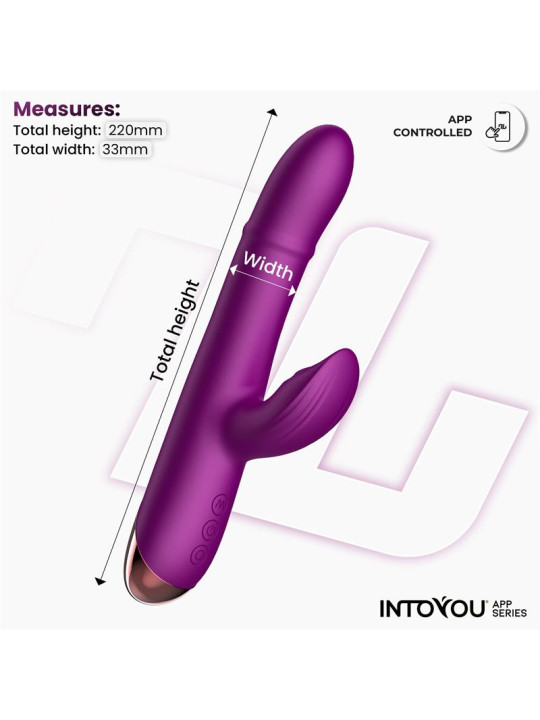Sendel Vibrador con Anillo de Bolas Internas Up and Down y Pulsación con App