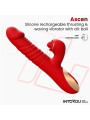 Ascen Vibrador con Thrusting y Waving y APP USB Magnético