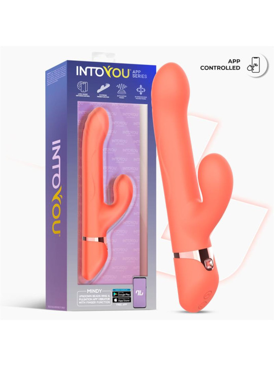 Mindy Vibrador con Anillo de Bolas Up and Down - Juguetes XXX