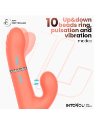 Mindy Vibrador con Anillo de Bolas Up and Down - Juguetes XXX