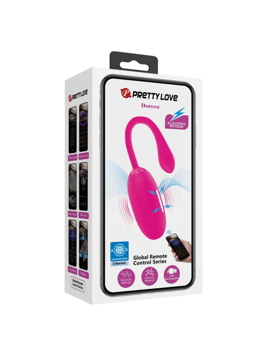 Doreen Huevo Vibrador con Electro Shock y App