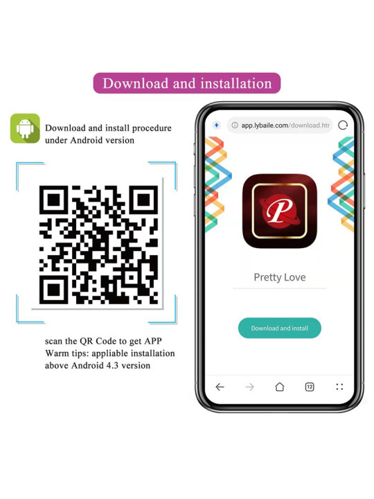 Doreen Huevo Vibrador con Electro Shock y APP