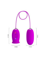 Daisy Huevo Vibrador y Estimulador con Lengua