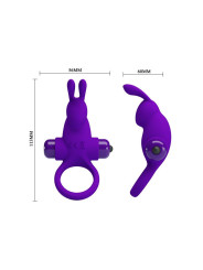 Anillo para el Pene con Vibración Rabbit