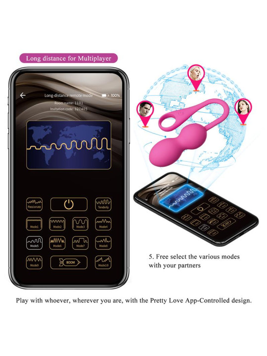 Elvira Bolas Kegel con Vibración y APP