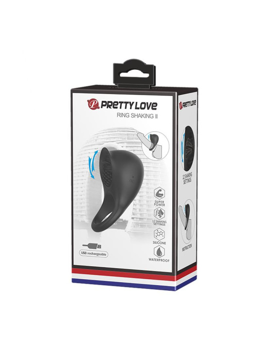 Shaking II Anillo para el Pene con Lengua