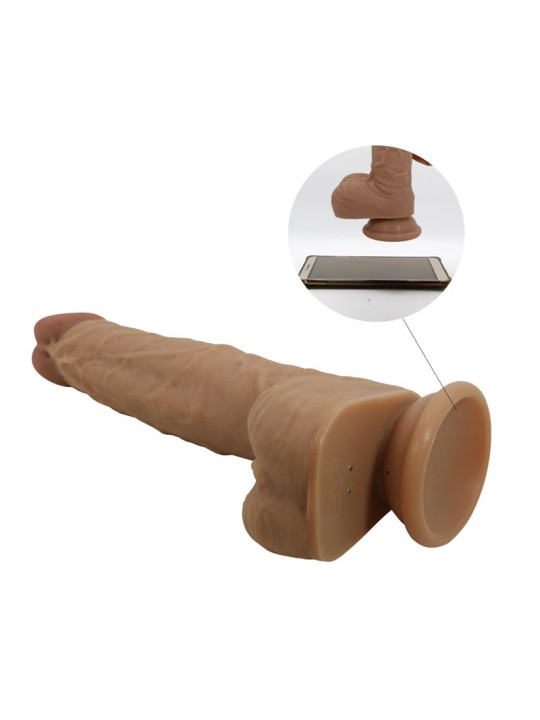 Jonathan Dildo con Vibración y Empuje Control Remoro