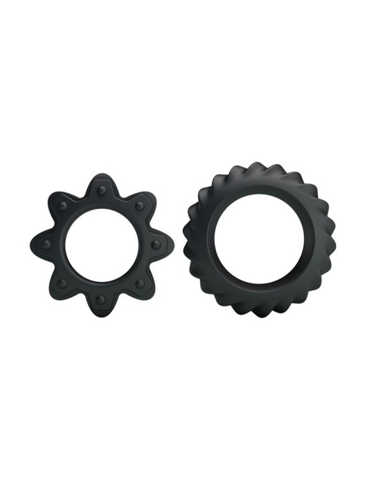 Flowering Set de 2 Anillos para el Pene