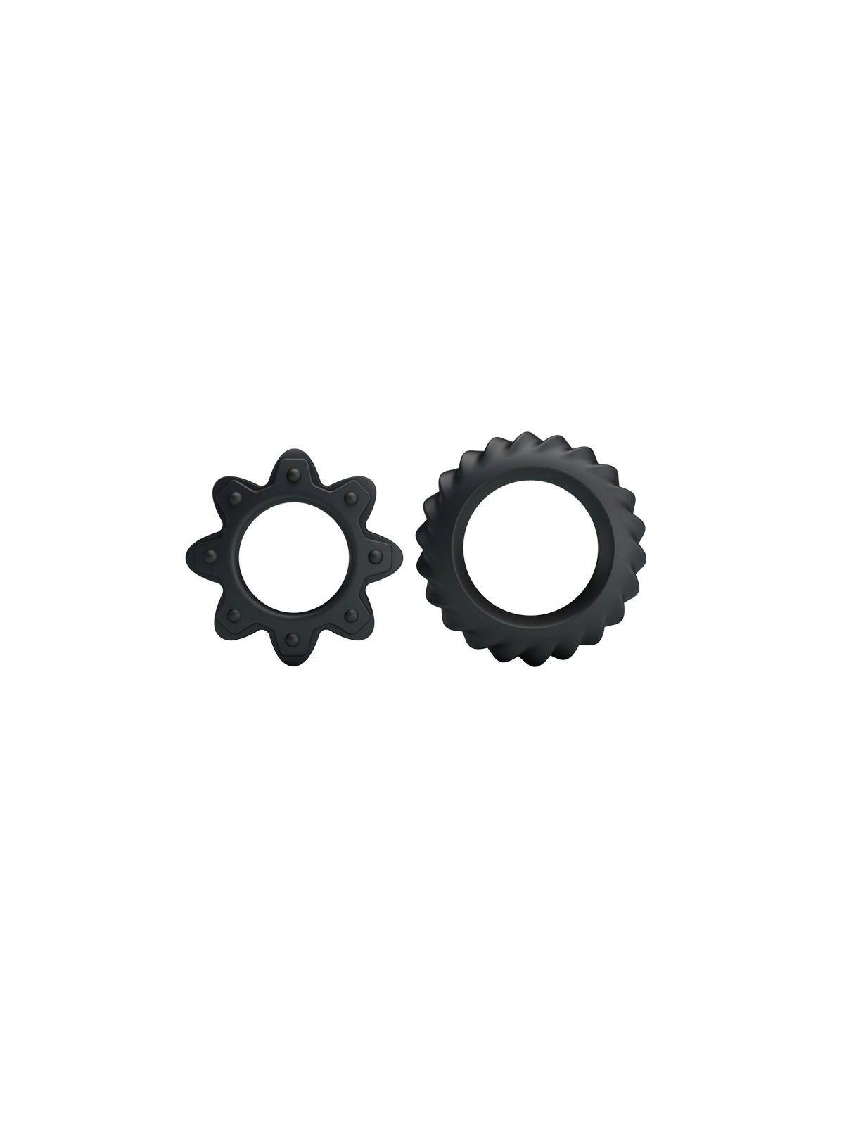 Flowering Set de 2 Anillos para el Pene