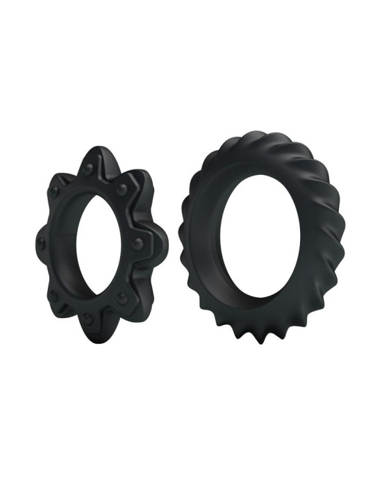 Flowering Set de 2 Anillos para el Pene