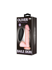 Oliver Dildo Realista con Vibración y Rotación Control Remoto
