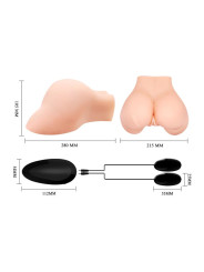 Julie Masturbador Vagina y Ano con Vibración