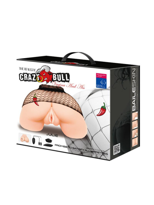 Julie Masturbador Vagina y Ano con Vibración