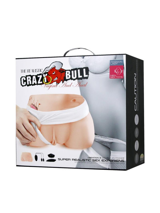 Masturbador Vagina y Ano con Vibración