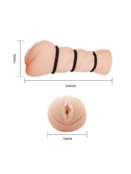 Pocket Pussy Masturbador Vagina 3D