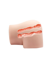 Masturbador Vagina y Ano con Vibración