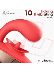 Estimulador con Vibración y Lengua - Juguetes XXX | Rondy con App